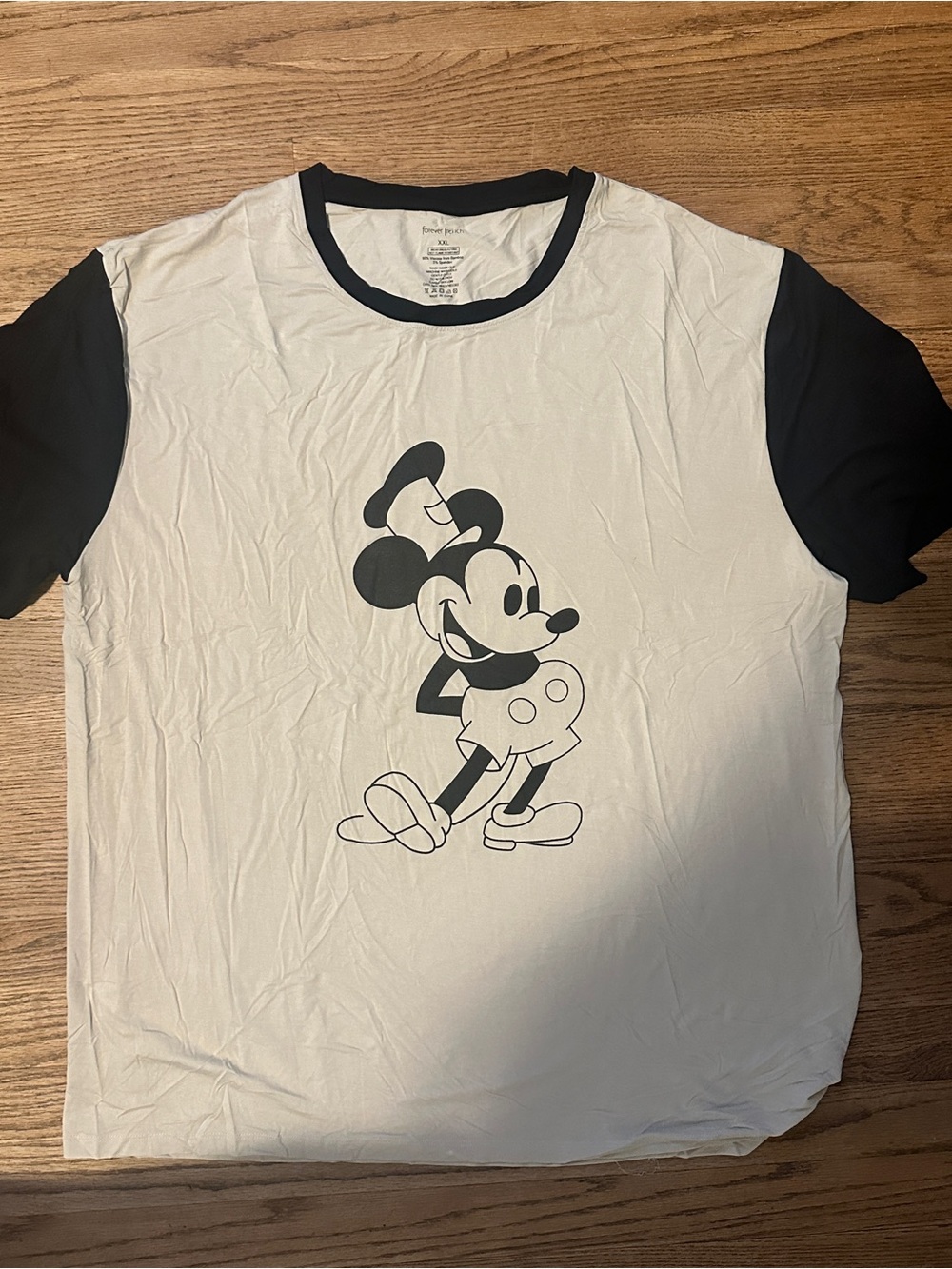 Forever French Steamboat Mickey Bamboo tee